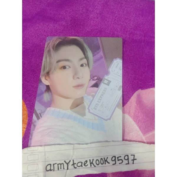 PHOTOCARD OFFICIAL SOWOOZOO JUNGKOOK