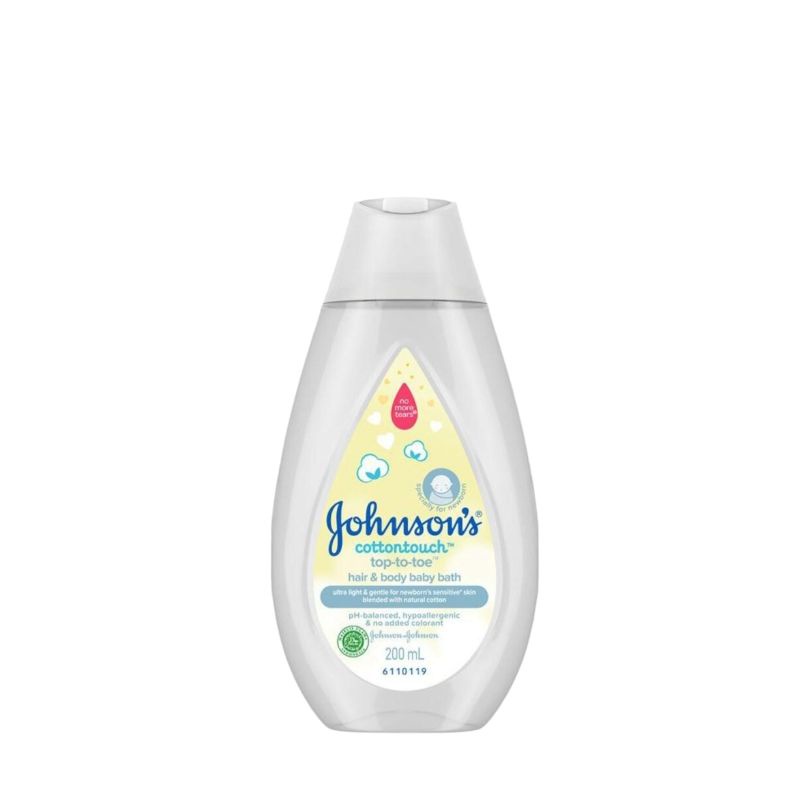 Johnsons Cottontouch Hair &amp; Body Baby Bath / sabun mandi bayi