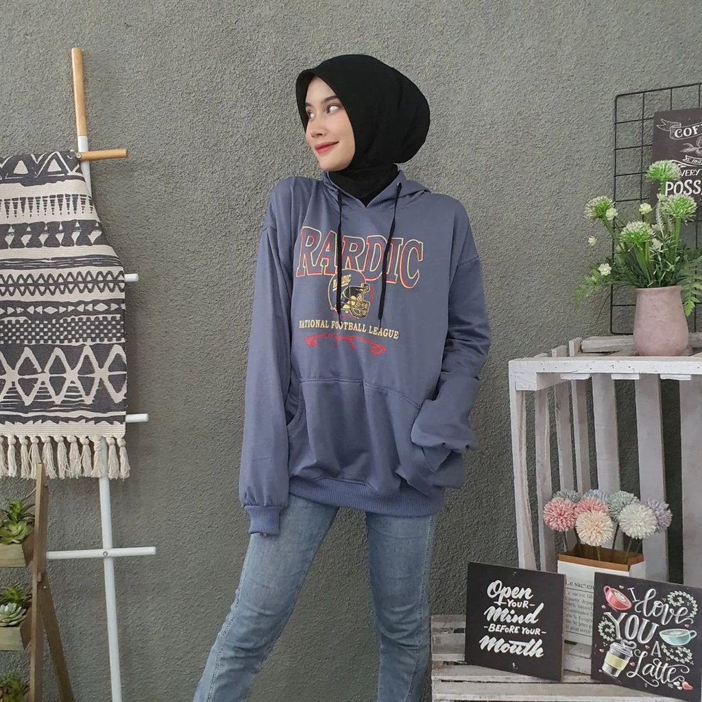 RARDIC 2XL HOODIE SWEATER BAHAN FLEECE TERBARU | Outerwear Terlaris Style Terkini Korean Style