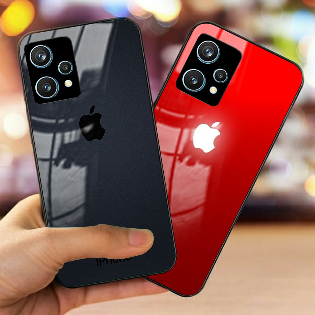 [K161] Softcase Glass Kaca Realme 9 Pro+ - Softcase Mirror - Softcase Kaca Realme 9 Pro Plus - Softc