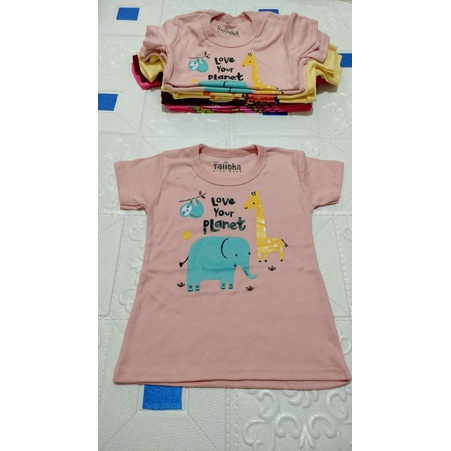 KAOS ANAK PEREMPUAN TALITHA KIDS WEAR (M)