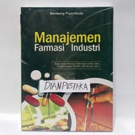 Jual BUKU MANAJEMEN FARMASI INDUSTRI PRIYAMBODO | Shopee Indonesia