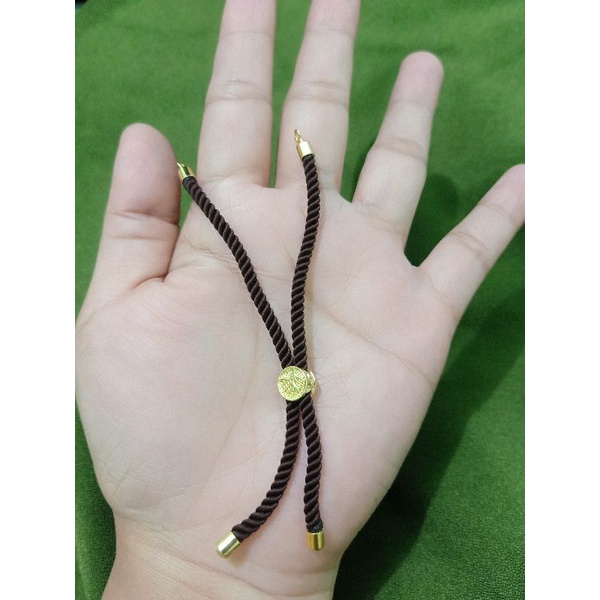 Gelang tali serut kait pandora plintir/ gelang tali plintir model kaitan