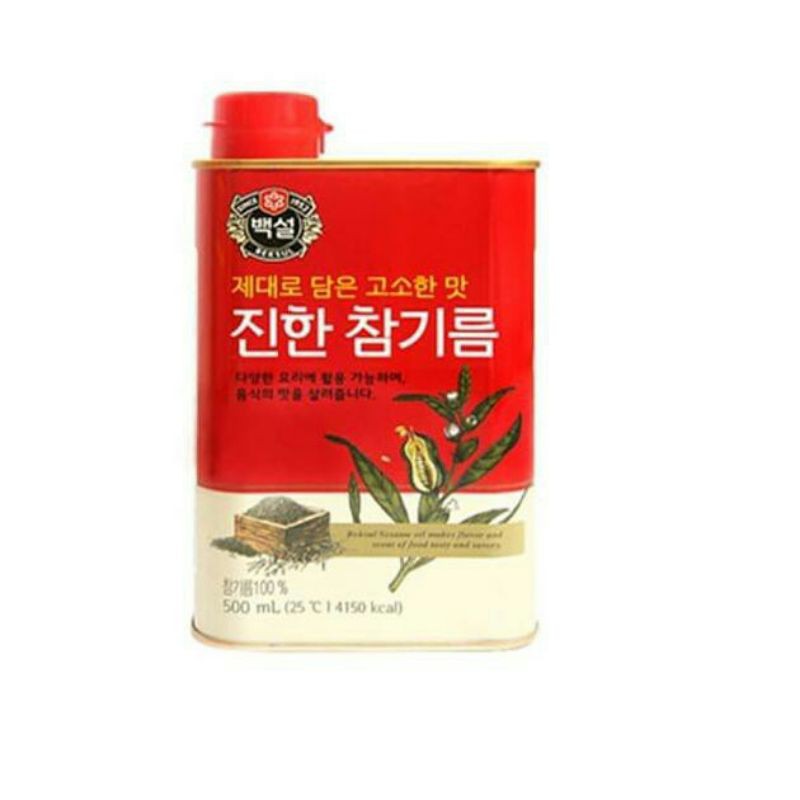 

Beksul Minyak Wijen Korea /Sesame Oil 500ml