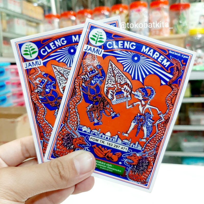 [1SACHET] JAMU CLENG MAREM WAYANG / MEREDAKAN PEGEL LINU NYERI PINGGANG LUTUT PUNGGUNG / HERBAL TRAD