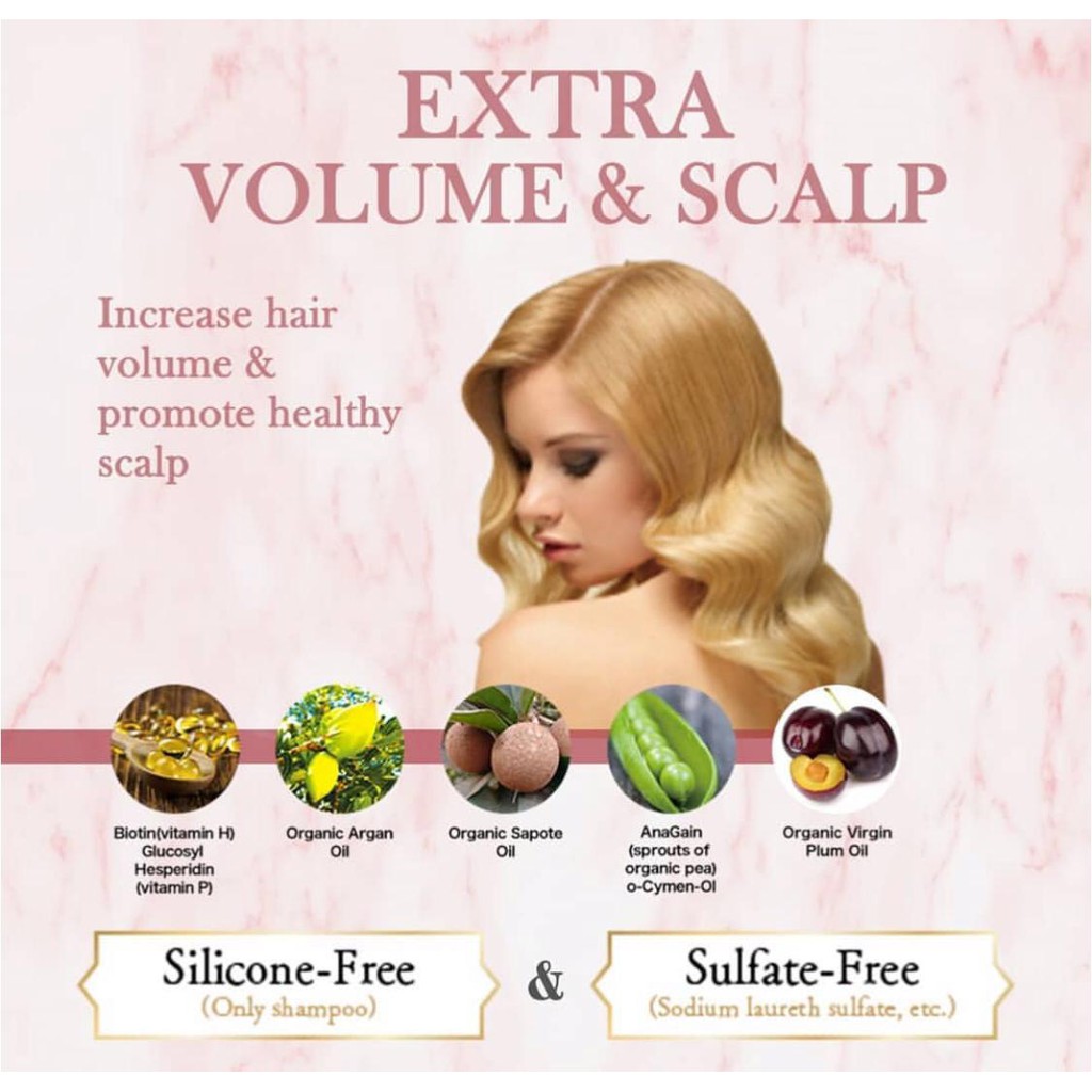 Moist Diane extra volume&amp;scalp shampo