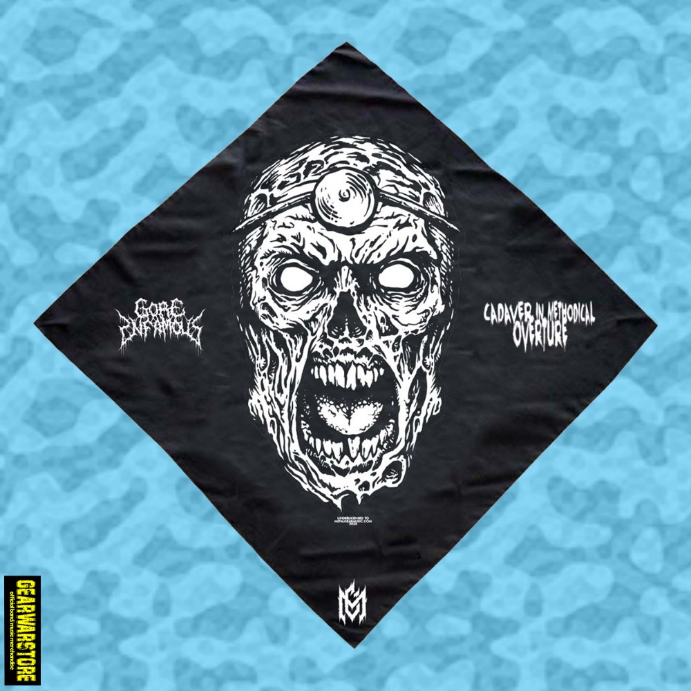 BANDANA GORE INFAMOUS - SKULL