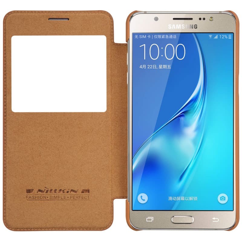 SAMSUNG GALAXY J5 2016 NILLKIN QIN LEATHER CASE ORIGINAL