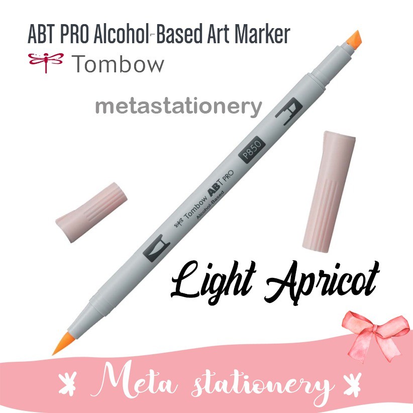 

ABT Pro / Dual Brush Pen Pro Tombow Alcohol Based - P850 Light Apricot