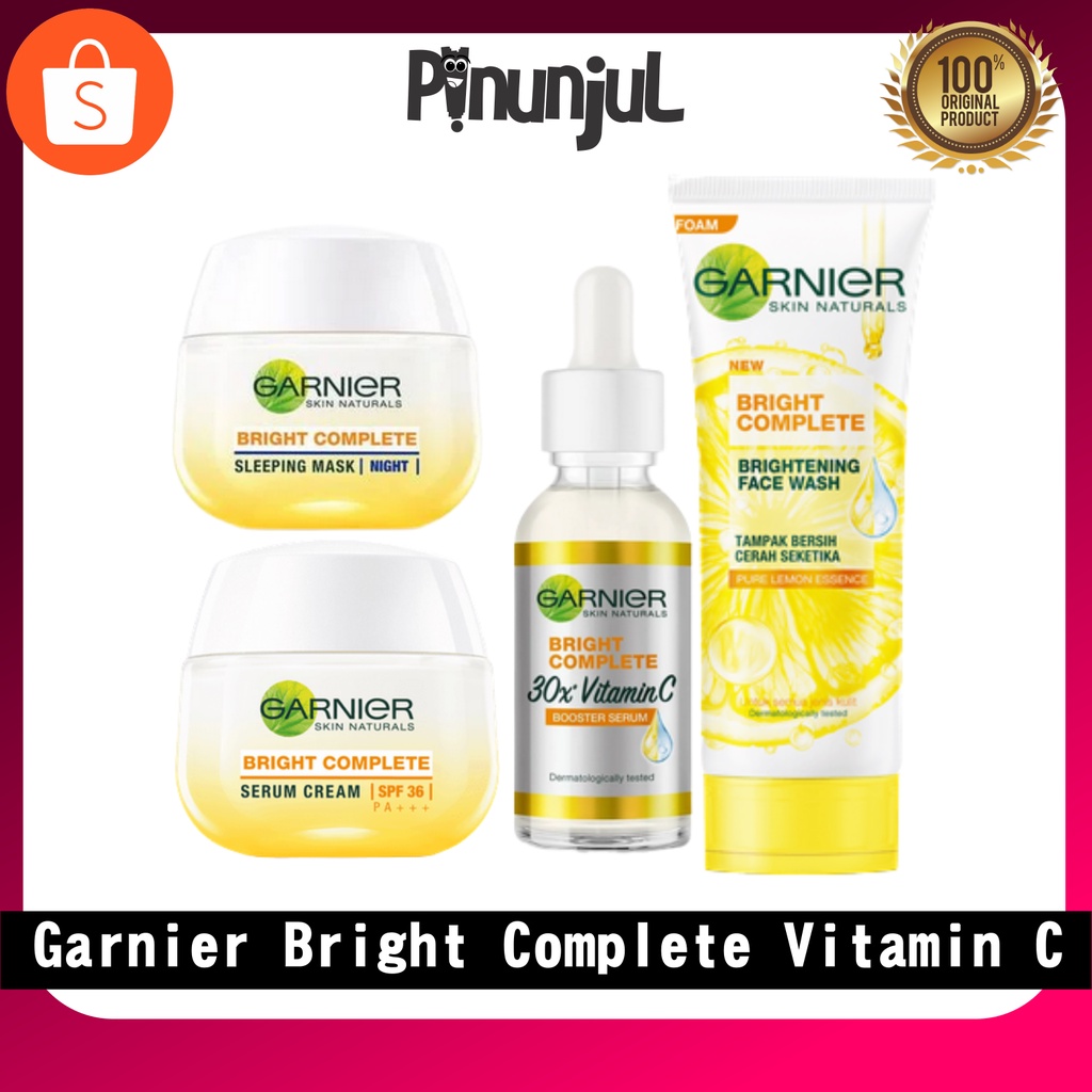 Jual [J&T Express] Garnier Light Complete Whitespeed Vitamin C