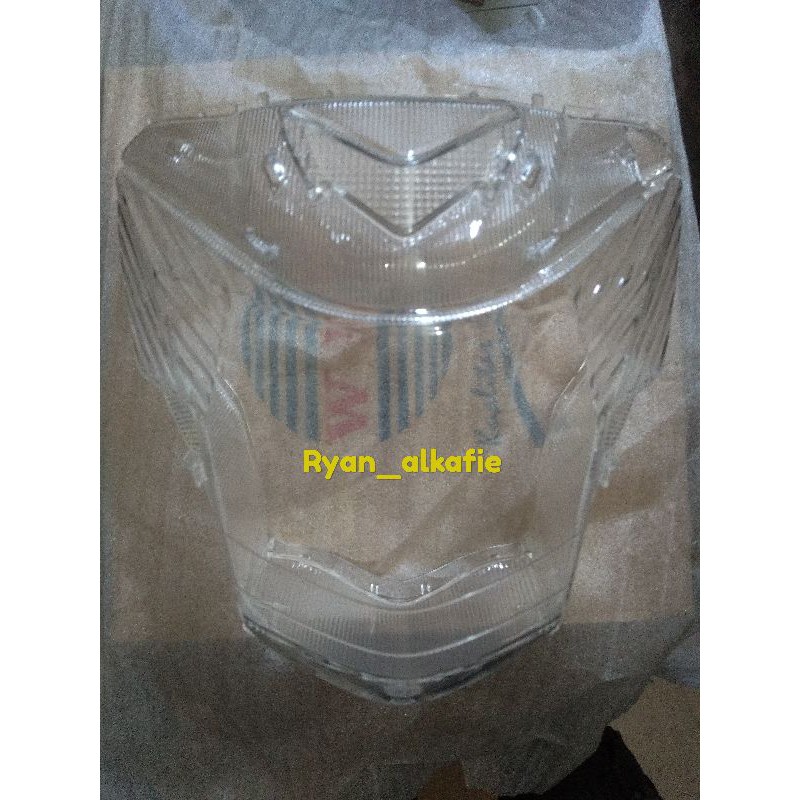 Mika Lampu Satria Fu Fi Injeksi Kaca lampu depan Satria Fu Fi injeksi merk Win produk