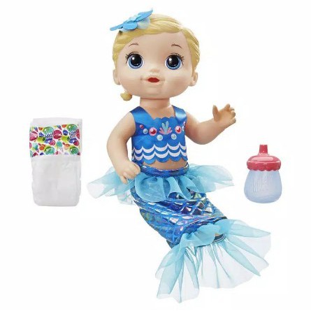 BABY ALIVE - MERMAID shimmer and splash mermaid original hasbro