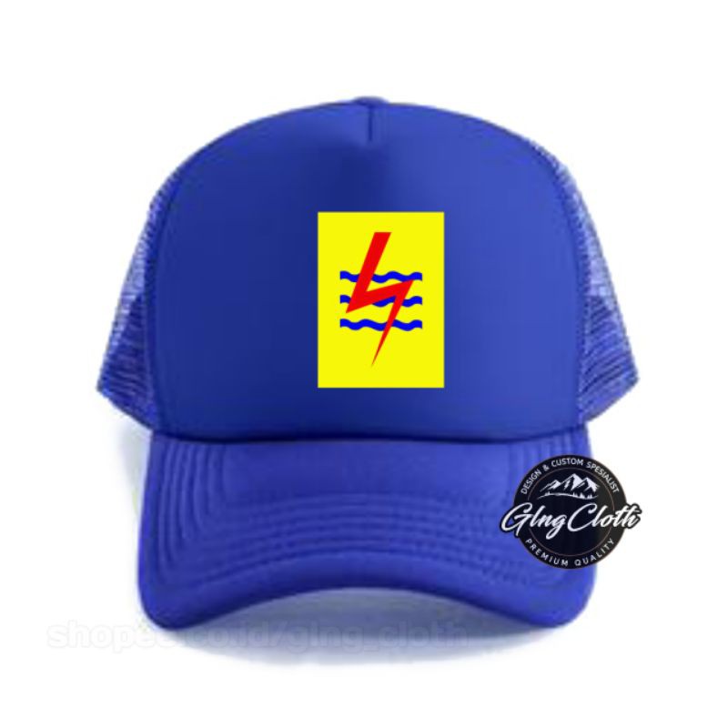 Topi PLN Indonesia - Topi PLN Trucker