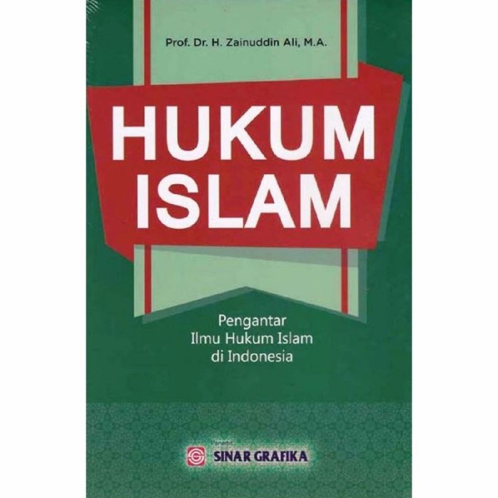 HUKUM ISLAM PENGANTAR HUKUM ISLAM DI INDONESIA