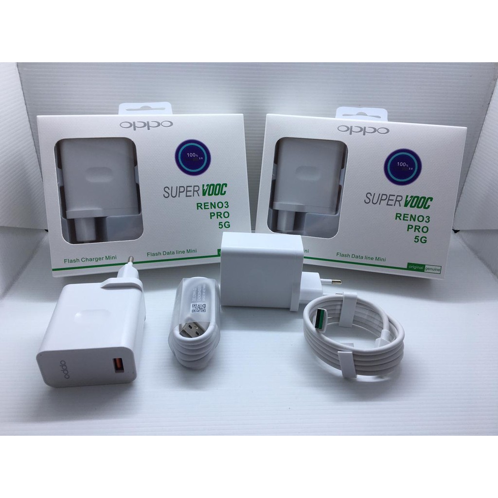 CHARGER OPPO RENO 3 VOOC 18W ORIGINAL A52/ A92/ A5/A9 2020/RENO 3/RENO 4/RENO 5/ A54/ A74 OPPO