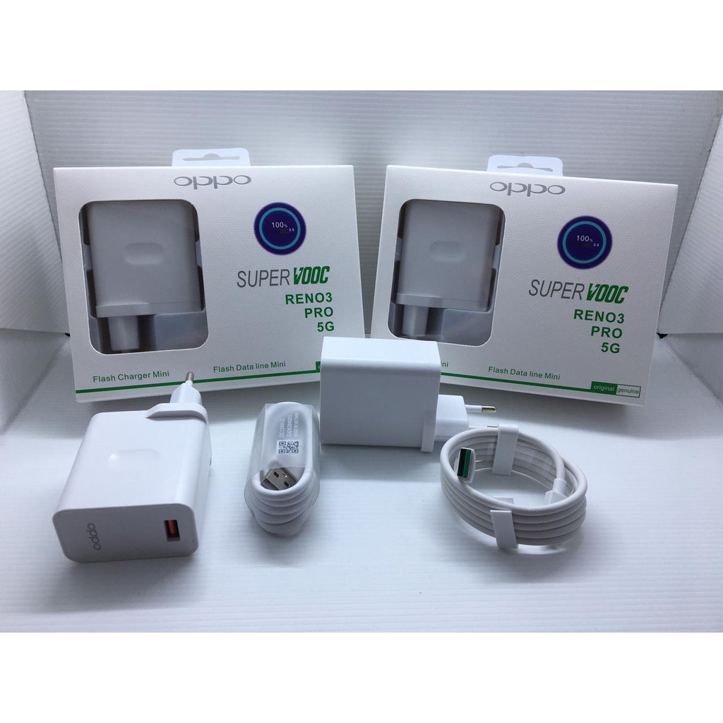 CHARGER OPPO RENO 3 VOOC 18W A52/ A92/ A5/A9 2020/RENO 3/RENO 4/RENO 5/ A54/ A74 OPPO