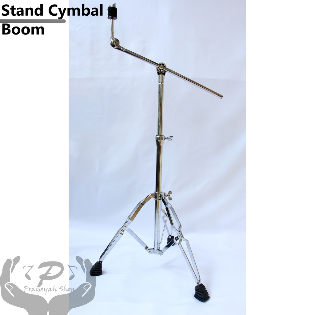 Stand Cymbal Boom Drum Ride Dual Fungsi