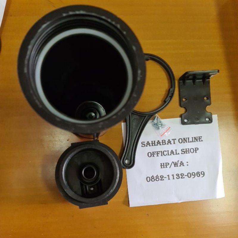 housing filter 10&quot; 3/4&quot; hitam atau black