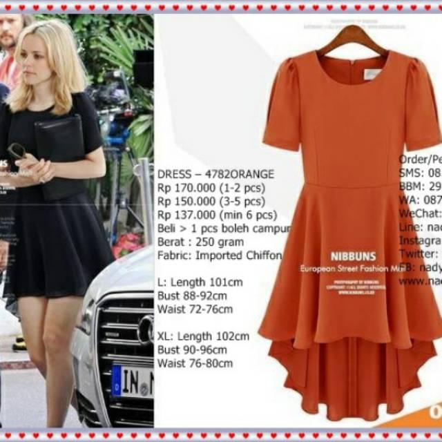 Dress Korea - NFB4782Orange