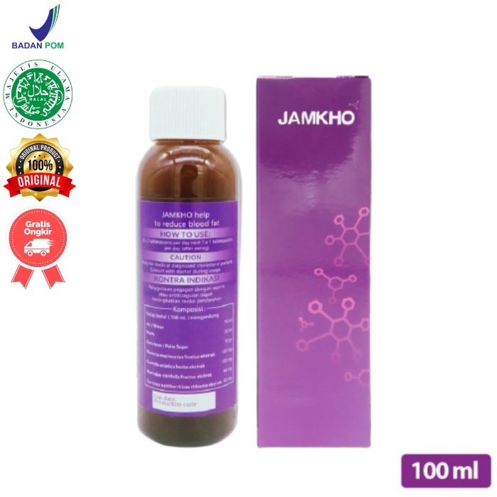 Jamkho Jamu Kolestrol 100ml Asli Original BPOM