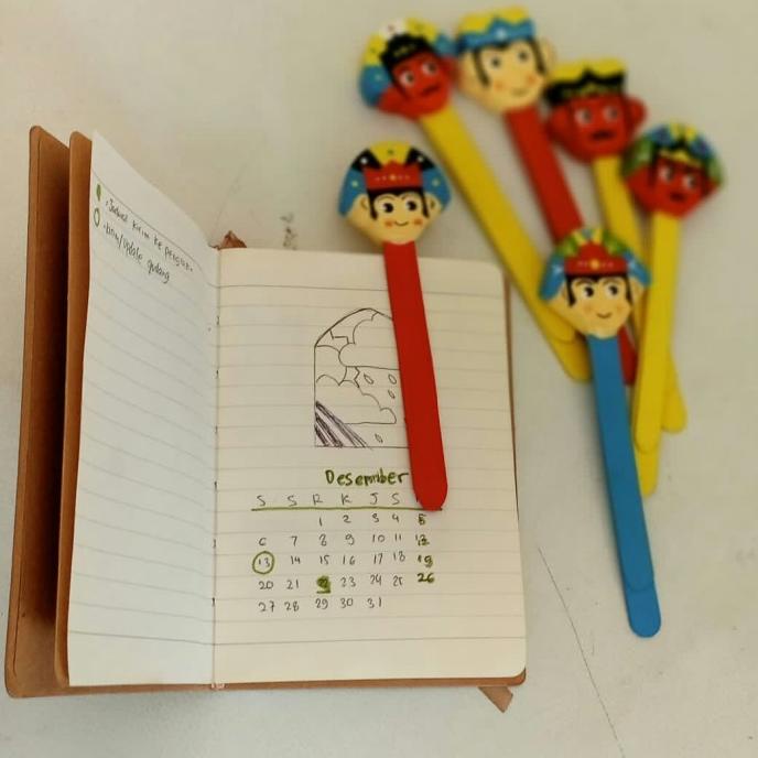 

(BISA COD) penjepit kertas ondel lucu TERBATAS Kode 428