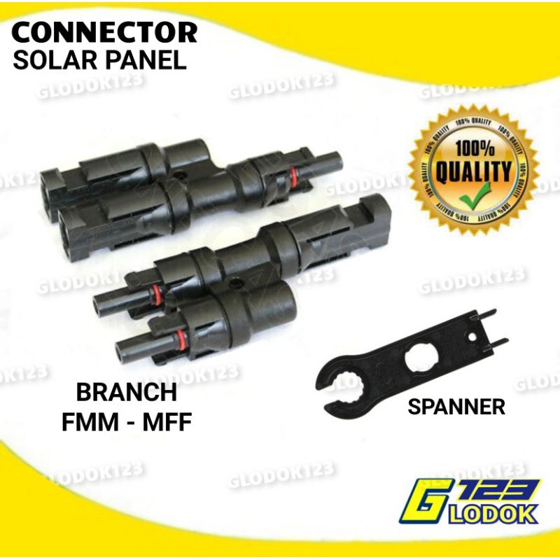 Konektor Solar Panel Kabel Konektor Male Female FMM MFF Spanner