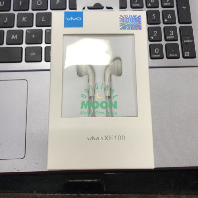 Handfree vivo xe100 original 100 headphone earphone earset