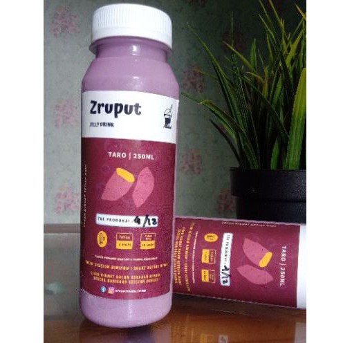 

Minuman Jelly Drink - Zruput Jelly Taro