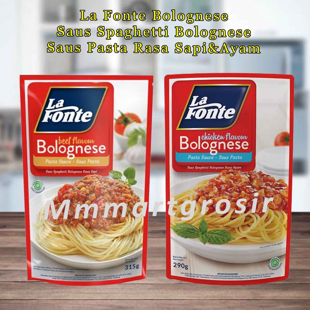 La Fonte Bolognese / Saus Spaghetti Bolognese / Rasa Ayam&amp;Sapi / Saus Pasta