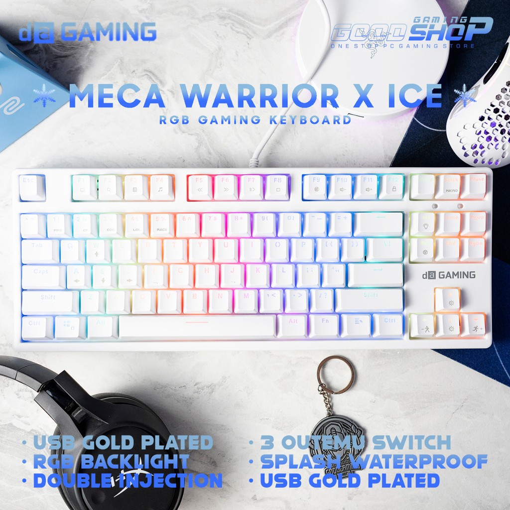 Digital Alliance Meca Warrior X RGB Ice - Gaming Keyboard