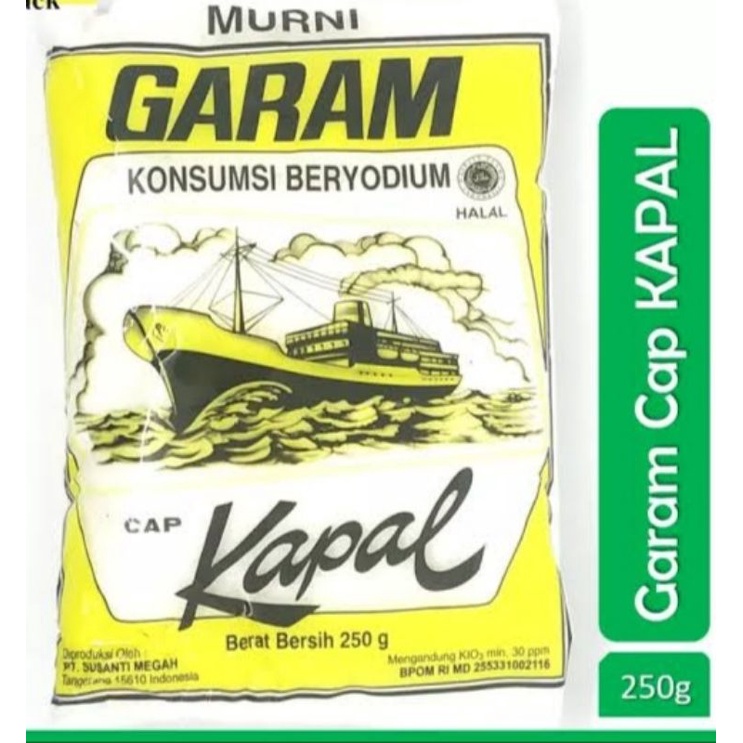 

Garam beryodium cap Kapal