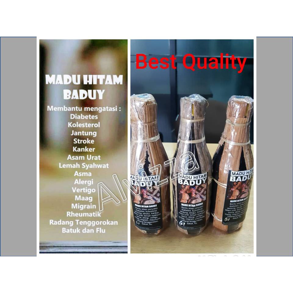 

MADU HITAM BADUY Besar 450ml