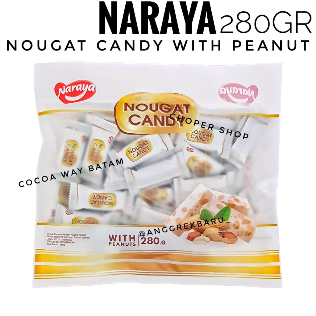 

Naraya Nougat Candy 280gram