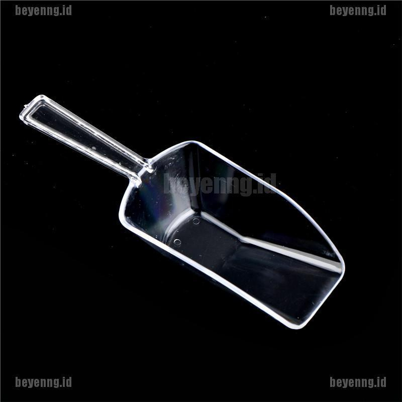 Bey 3pcs Sendok Scoop Es Batupermen Bahan Plastik Transparan Untuk Pesta Pernikahanbar