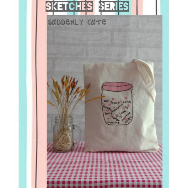 

Tote sketsa - Jar of spirit