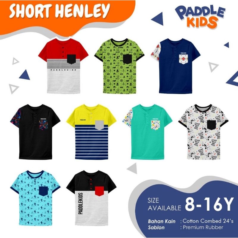 Kaos Anak Laki Laki 6-12 Tahun Kaos Anak Premium Kaos Anak Cowo Kaos Anak Henley Kaos XYZ Premium Henley