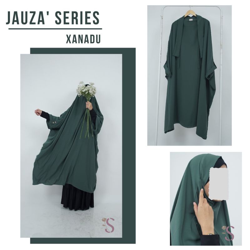 Preloved French Khimar bahan Fortaleza Xanadu