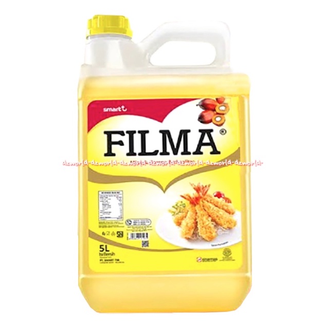 Filma Minyak Goreng 5L Filma Migor Untuk Masakan Kemasan Derigen Kelapa Sawit Vilma 5 Litter Jerigen