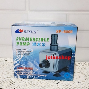 RESUN SP 6000 SP6000 Power Head Mesin Pompa Air Celup Aquarium hidroponik sp-6000