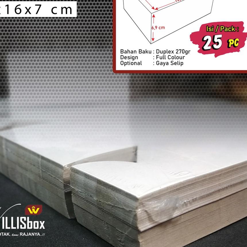 ➺ Snack Box 12x16x7/GN-REG / Dus Murah Kotak Snack Kue Basah Martabak Terang Bulan +Aqua / Willis Bo