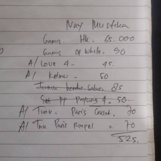 

Order nay