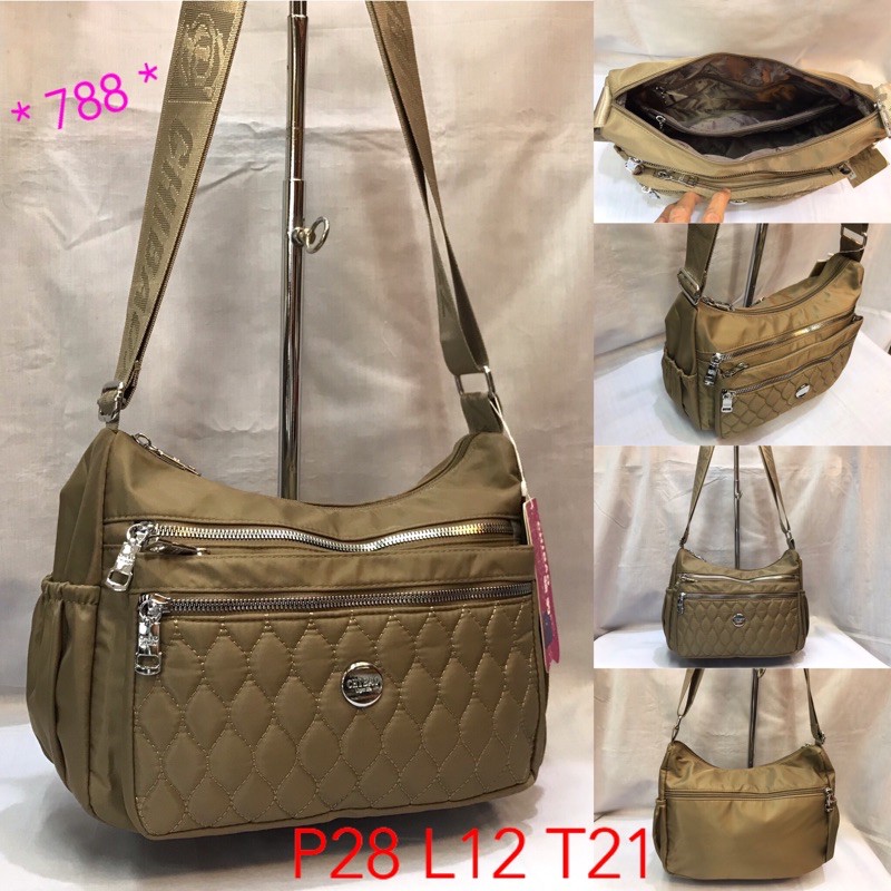 TAS WANITA / TAS SLEMPANG PARASUT / TAS SLEMPANG CHIBAO / TAS PARASUT IMPORT / TAS CHIBAO