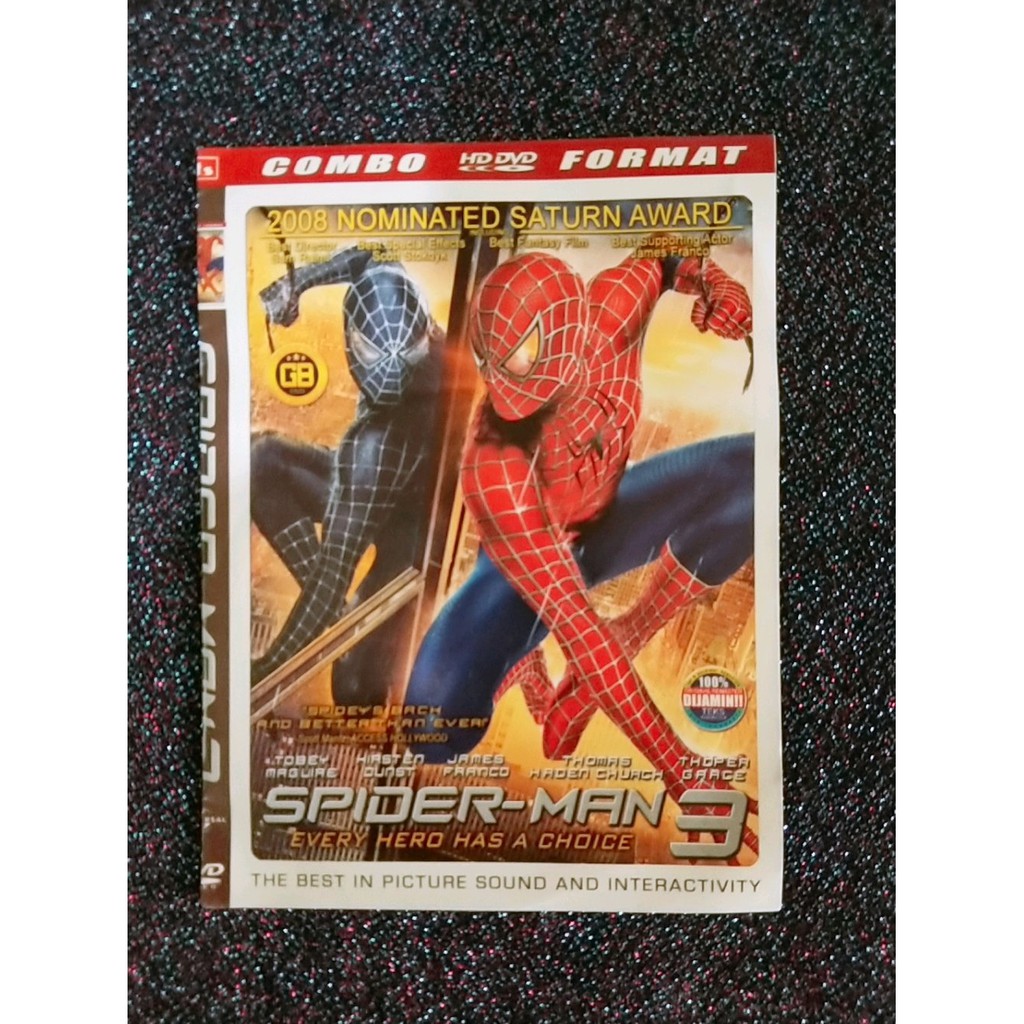 PROMO KASET DVD FILM SPIDERMAN