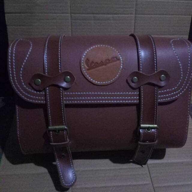 Tas Vespa /tas back rack.top box aksesoris Vespa