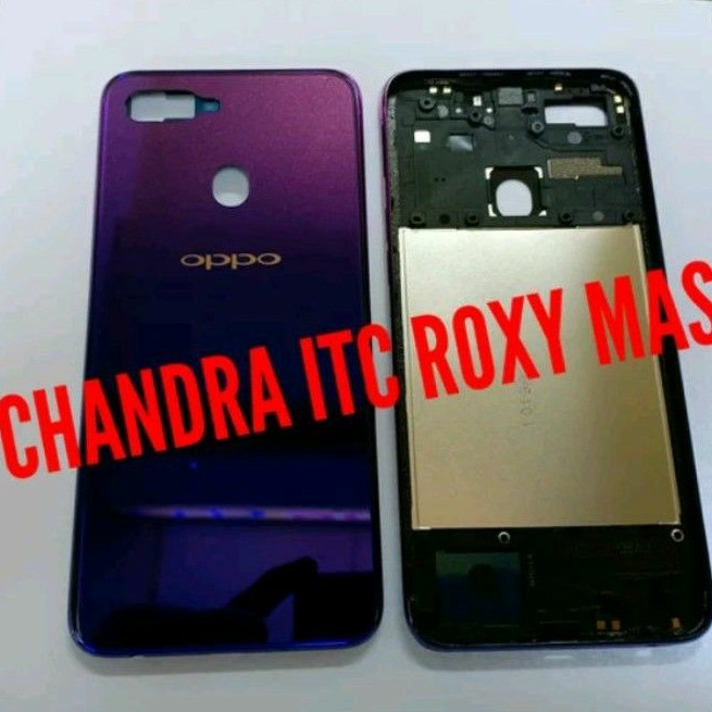 Backdoor Cover Cassing Oppo F9 Purple/ Back Cassing Belakang Oppo F9 Ungu