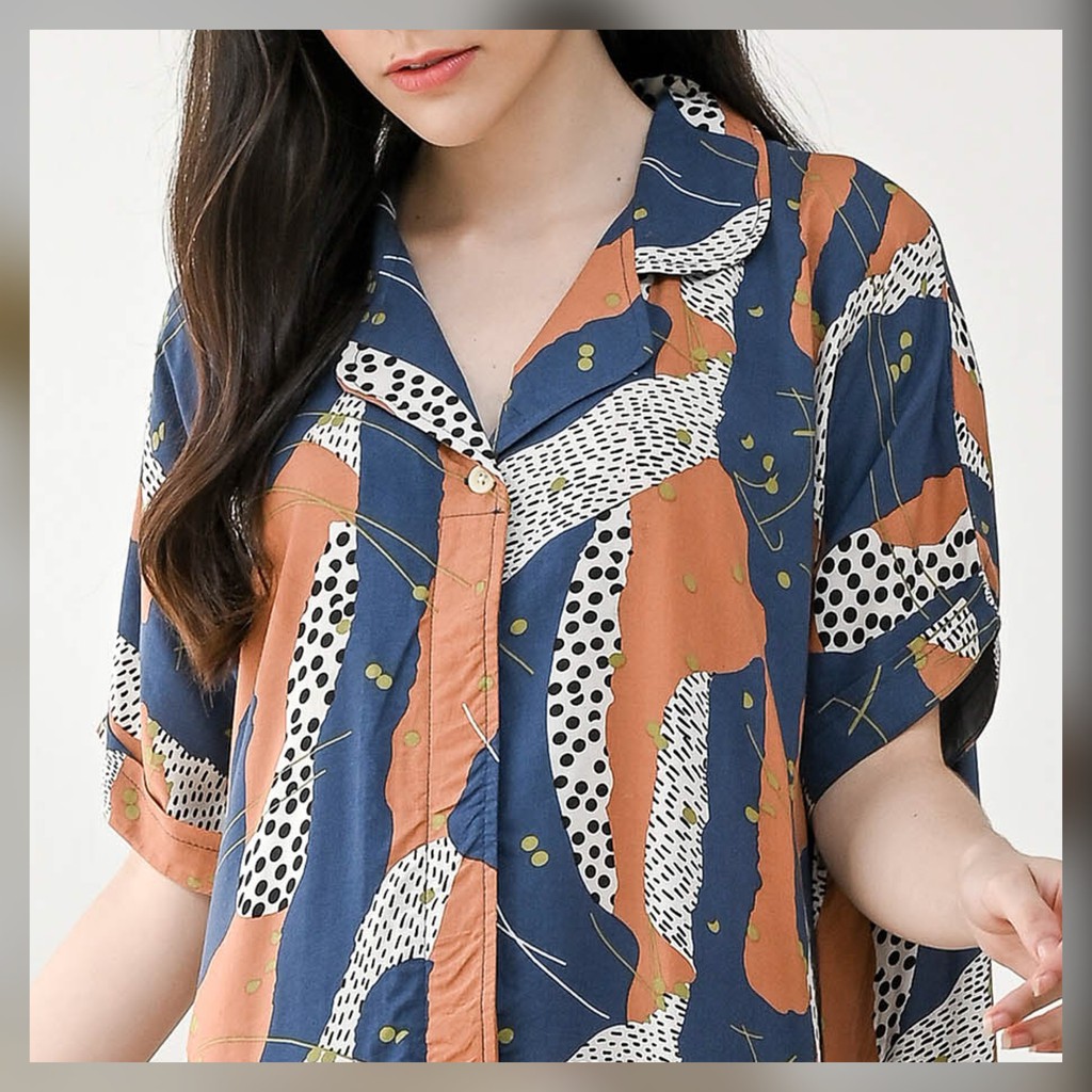 Yoko Nightdress - Sleepwear Daster-Savanna