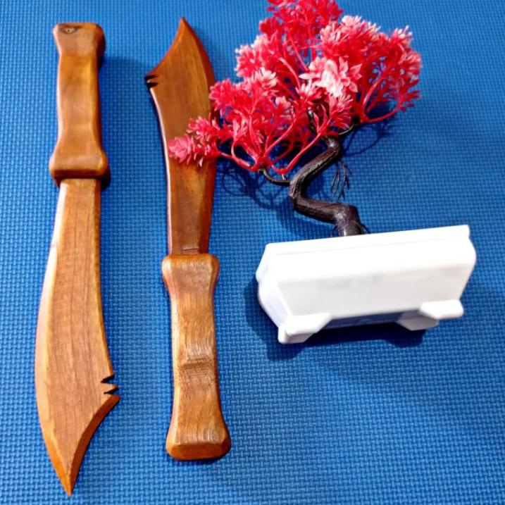 [KODE JJBAG] Belati Latihan PSHT/Belati Siswa PSHT/Belati Kayu Jati