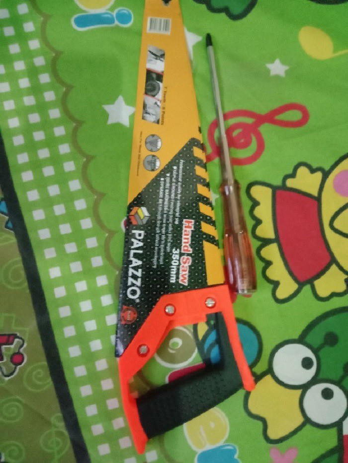 Gergaji Kayu Manual Potong Kayu Manual Gorok Fiber Pvc Plastik  Paralon 14 16 Inc Berkualitas