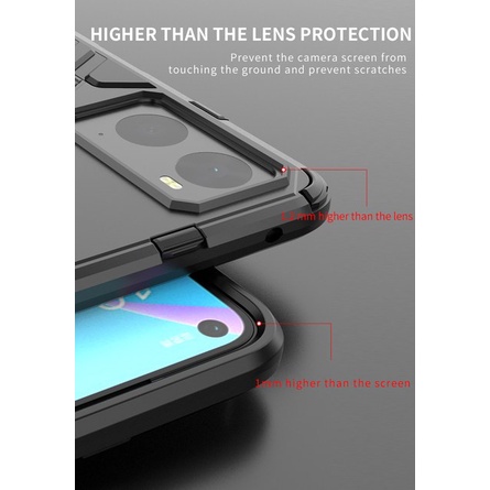 OPPO A76 / A96 SOFT CASE KICKSTAND CYBERPUNK SERIES