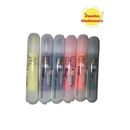 Pronto Mini Highlighter 6 colors FHM22584